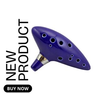 NEW The Legend of Zelda Ocarina of Time, Triforce Dark Blue Link Ocarina